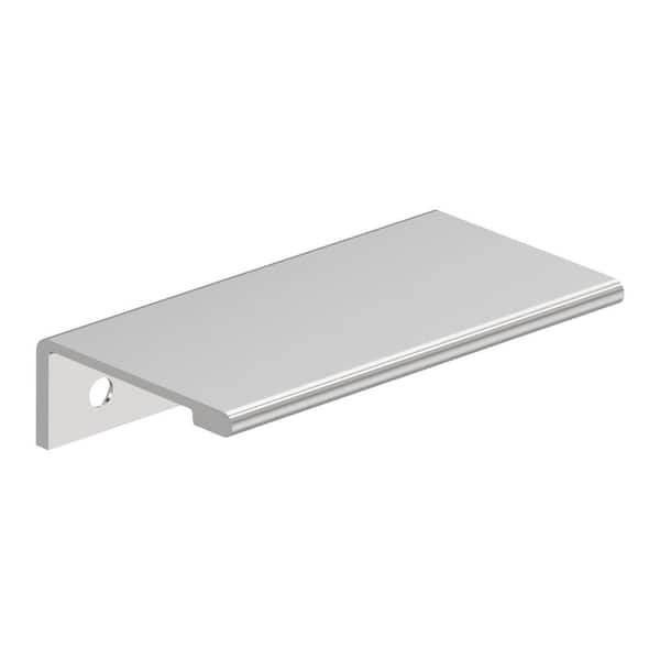 Amerock Streamline II 3 in. Center-to-Center (76 mm) Modern Polished Chrome Cabinet Edge Pull