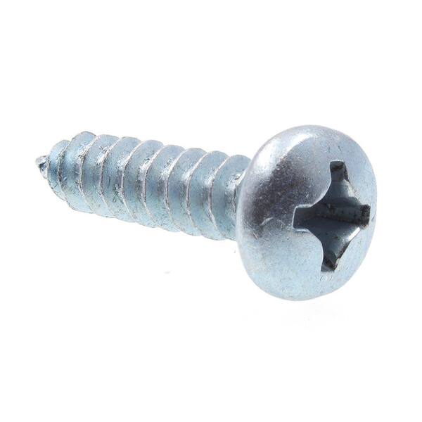 Prime-Line #12 x 7/8 in. Zinc Plated Steel Phillips Drive Pan Head Self-Tapping Sheet Metal Screws (50-Pack)