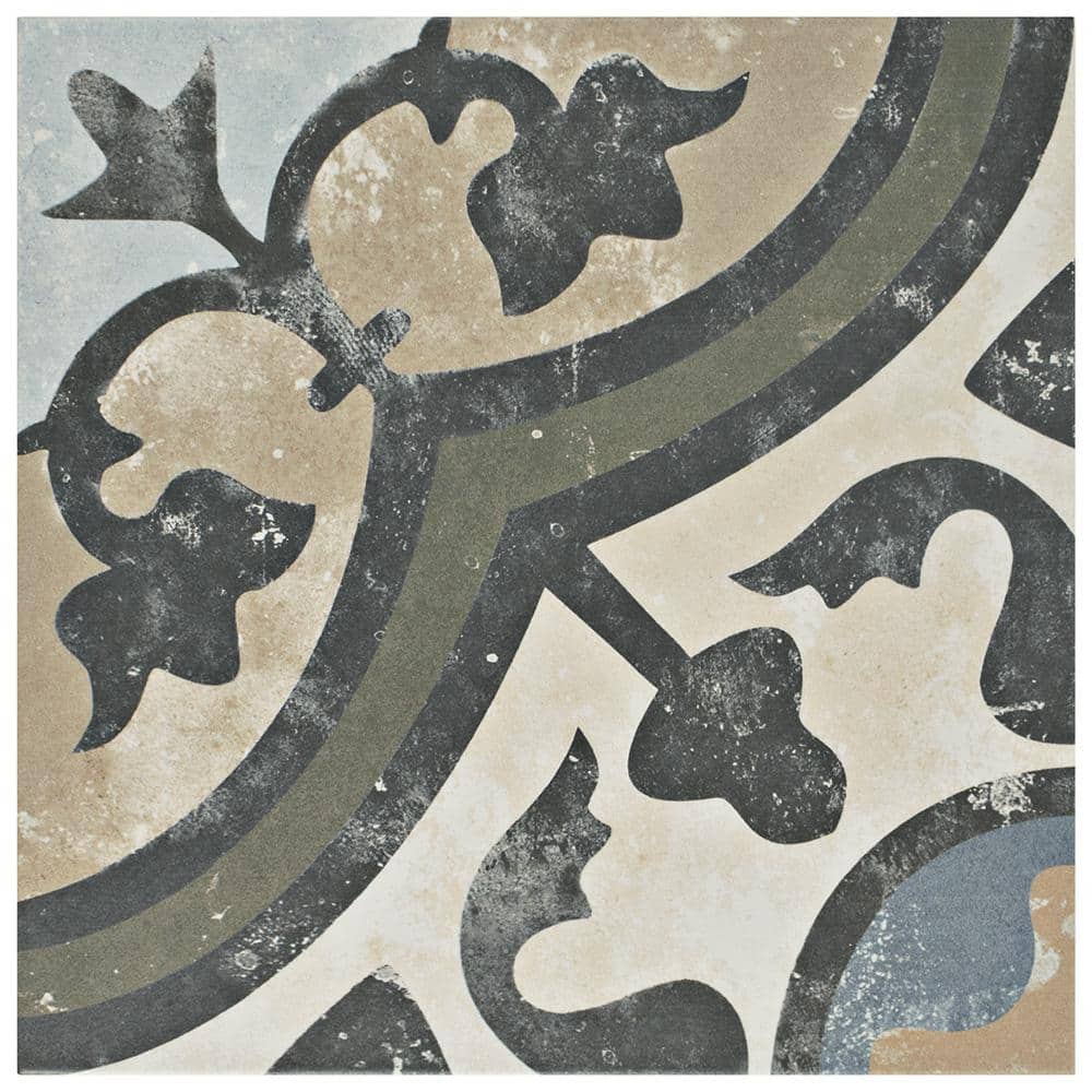 Evoque Carthusian 9-3/4 in. x 9-3/4 in. Porcelain Floor and Wall Take Home Tile Sample price history on PriceWatchPro