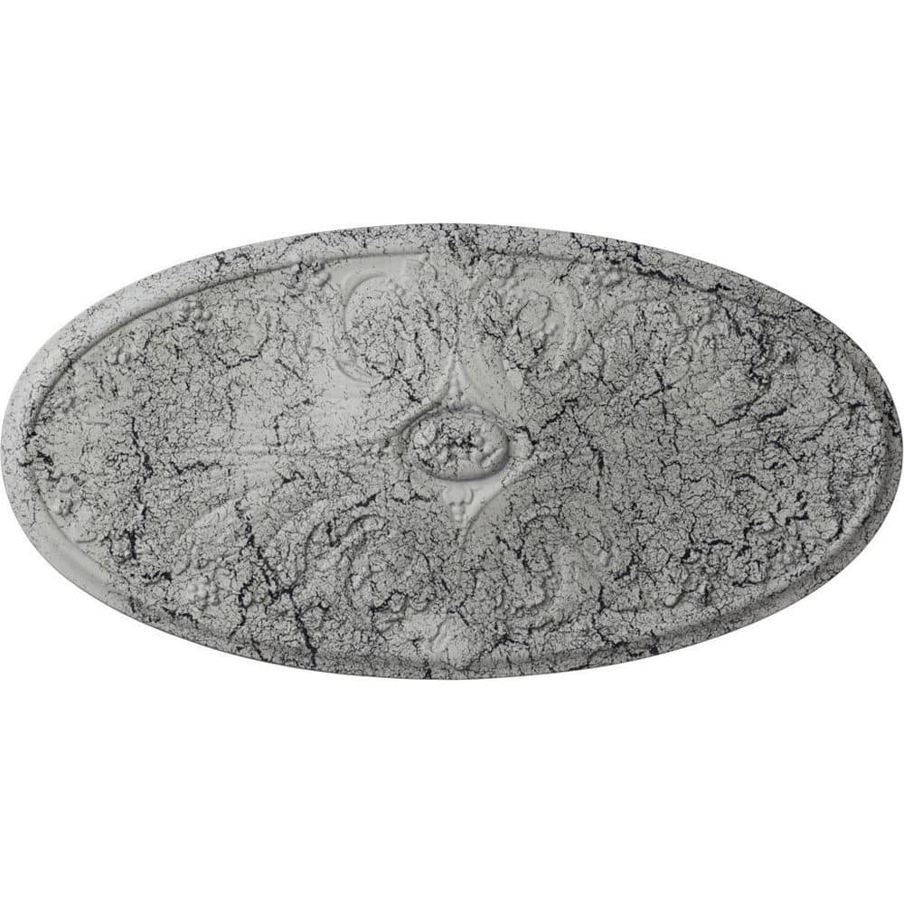 24-3/4 in. W x 12-1/2 in. H x 1-3/4 in. Madrid Urethane Ceiling, Ultra Pure White Crackle price history on PriceWatchPro