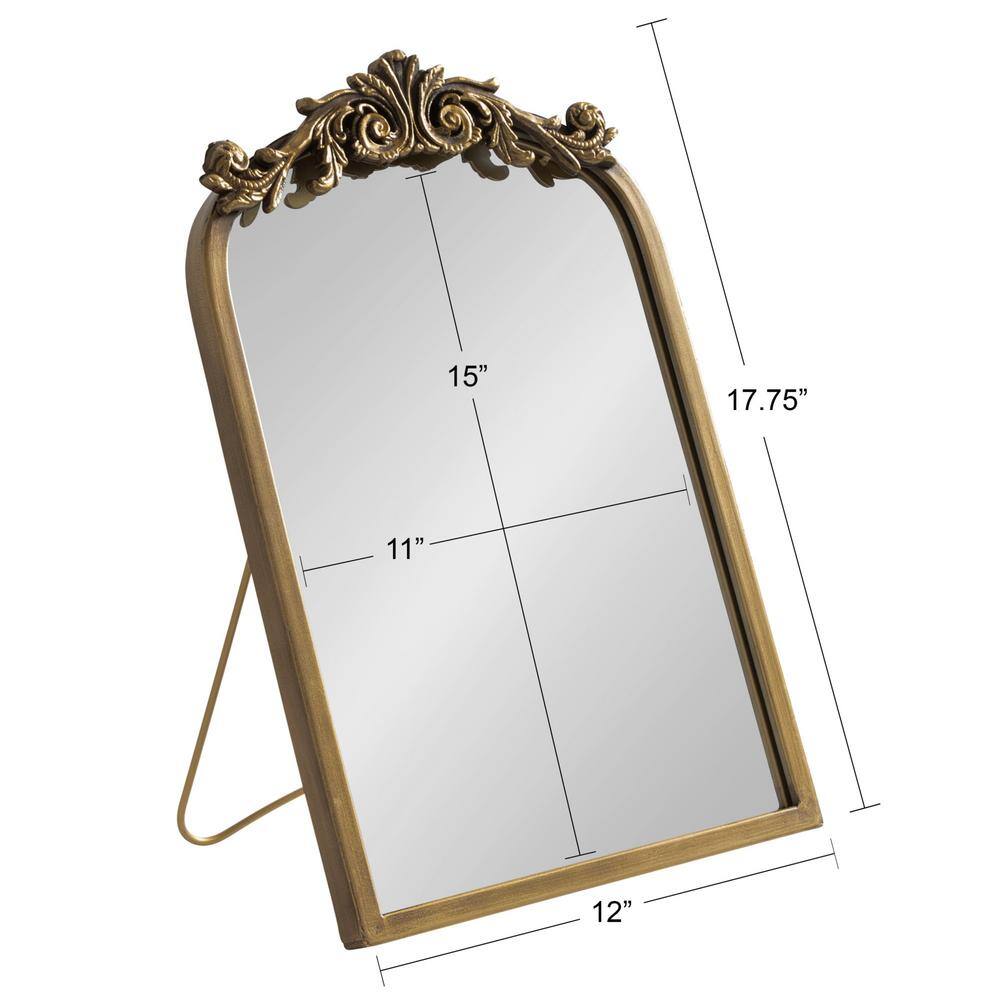 Arendahl Gold Full-Length Rectangular Vanity Mirror