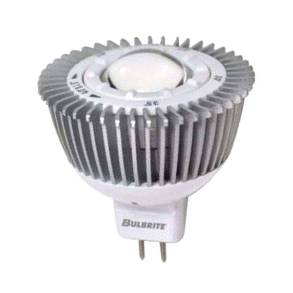 Bulbrite 5W Equivalent Soft White (3000K) MR16 LED Light Bulb (2-Pack)