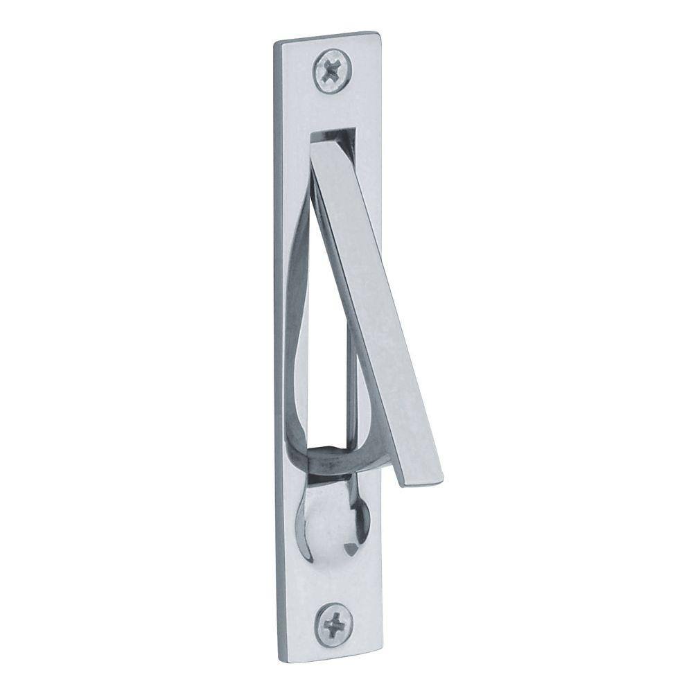 Baldwin Edge Pull in Polished Chrome 0465.260 The Home Depot