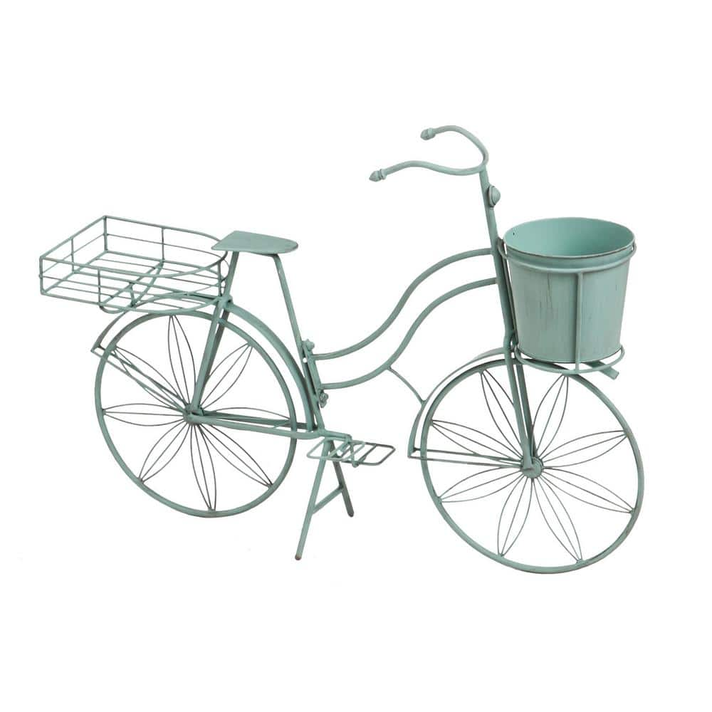 UPC 808412722684 product image for Large Bicycle Metal Planter | upcitemdb.com