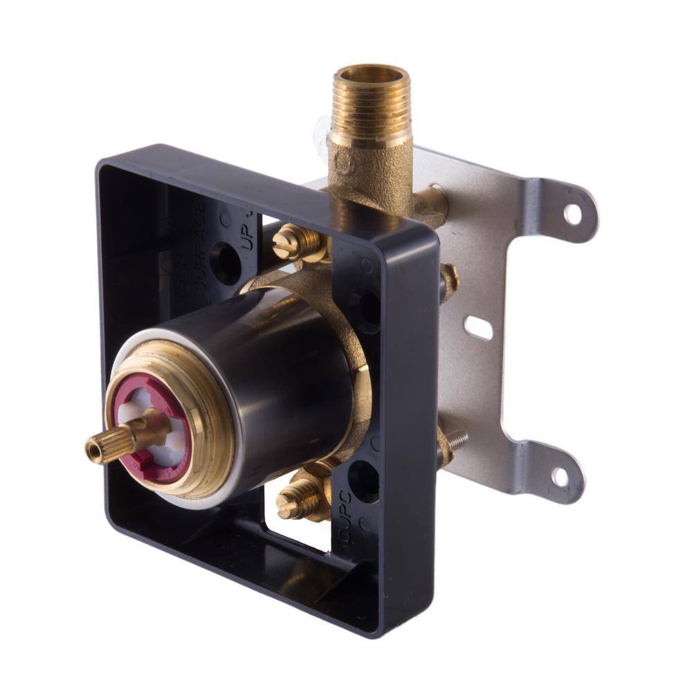 Brushed Nickel Modern Square Lever Shower Mixer