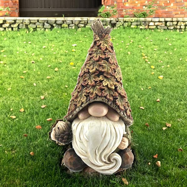 Surprised Garden Elf Statue