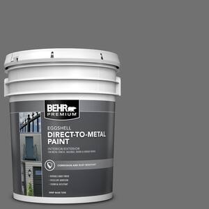 5 gal. #AE-48 Machine Gray Eggshell Direct to Metal Interior/Exterior Paint