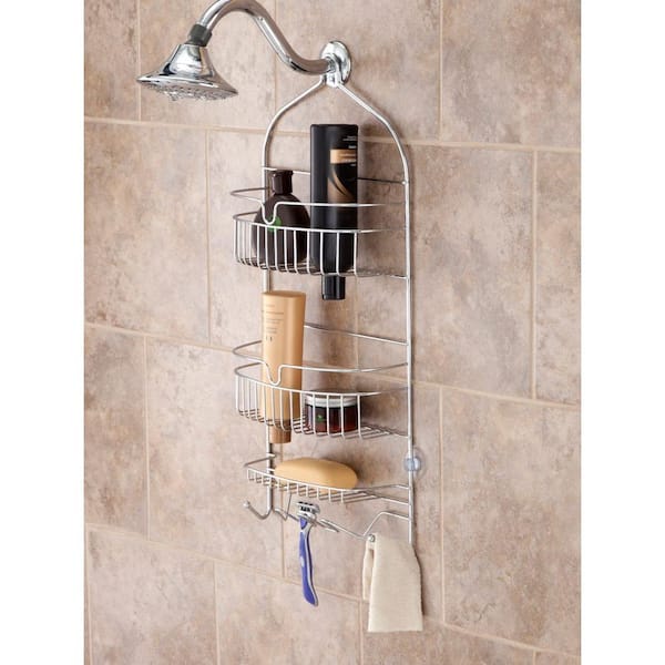Oil Rubbed Bronze Kenney 3-Shelf Hanging Shower Caddy