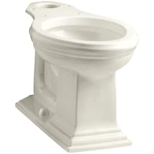 Memoirs Comfort Height Elongated Toilet Bowl Only in Biscuit