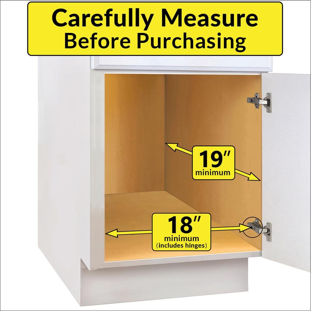 Lynk Professional Chrome Slide Out Cabinet Organizer