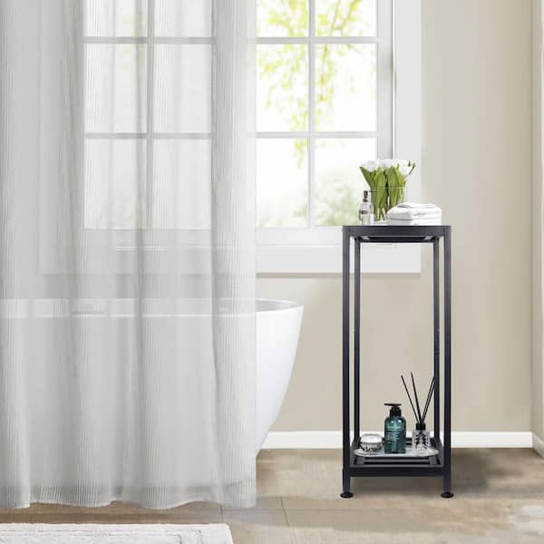 Wrought Iron Metal Plant Stand with Heavy Duty for Patio, Garden