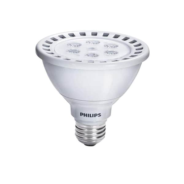 Philips 75-Watt Equivalent Cool White (4000K) PAR30S Dimmable LED Flood Light Bulb