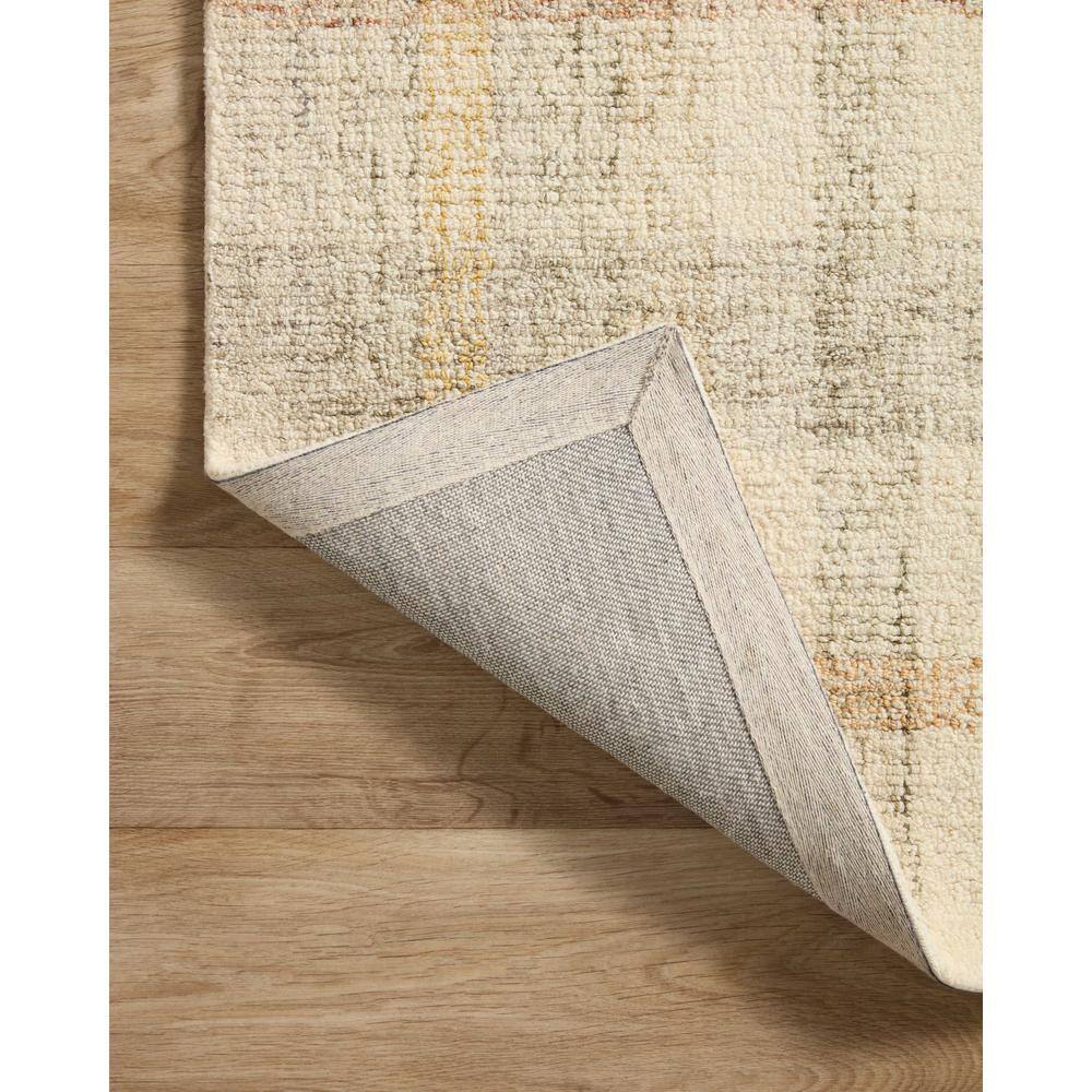 Sunny Stripe Hand-Tufted Wool Area Rug in Natural Multi - 11'6" x 15'