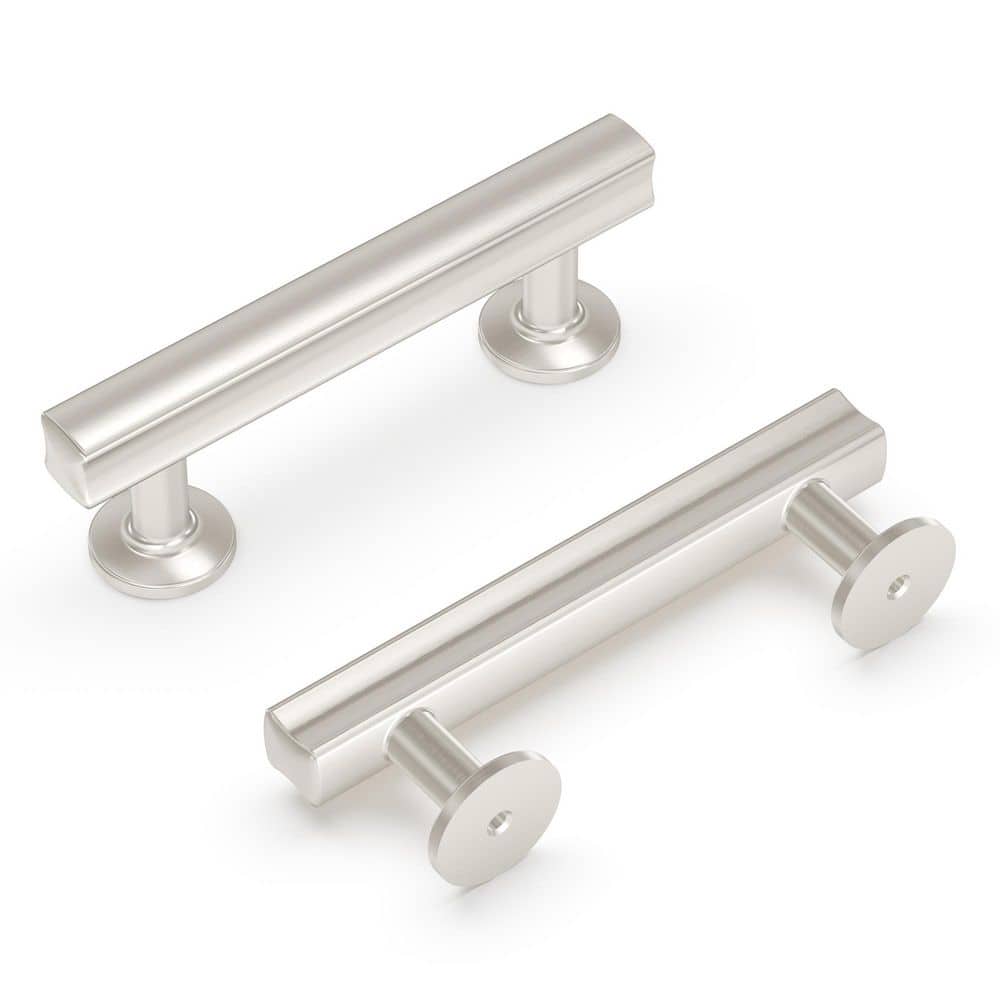 Woodward 3 in. (76 mm) Center-to-Center Satin Nickel Finish Cabinet Pull (10-Pack) price history on PriceWatchPro
