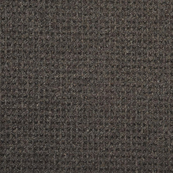 Natural Harmony 6 in. x 6 in. Multi-Level Loop Carpet Sample - Shenadoah - Color Coal