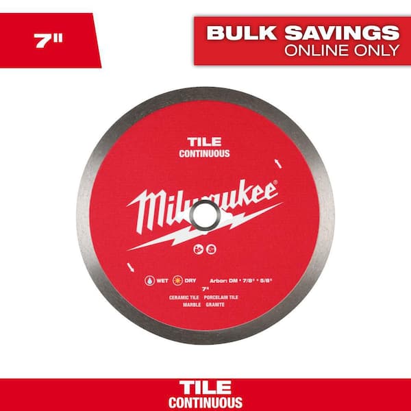 7 in. Continuous Tile Diamond Blade
