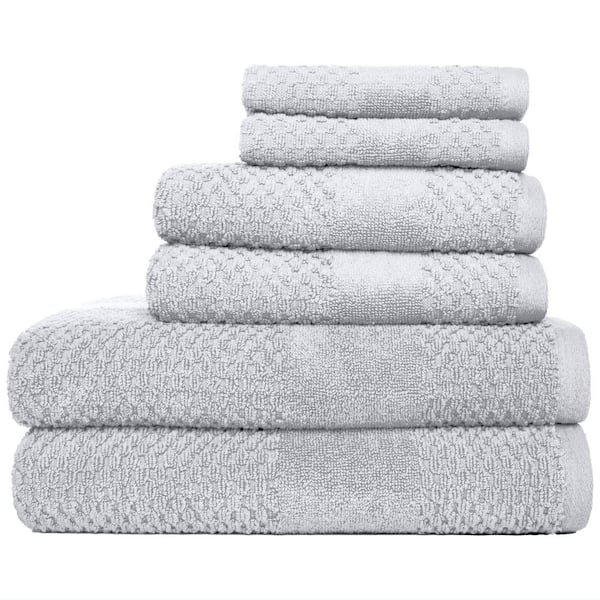 Caro Home Bel Aire 6 Piece Casual Linen Towel Set 6PC1867T1438 - The Home  Depot