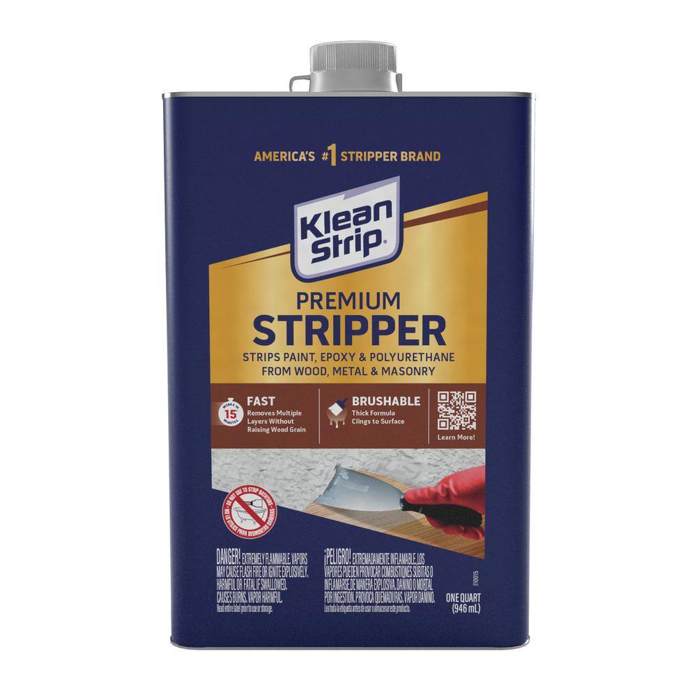 Klean-Strip 1 qt. Premium Paint Remover and Stripper - CA Formula -  QKPS301SC