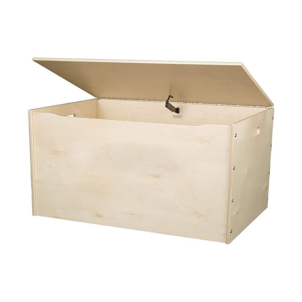 Big wooden hot sale toy boxes