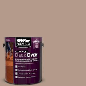 1 gal. #SC-160 Rose Beige Smooth Solid Color Exterior Wood and Concrete Coating