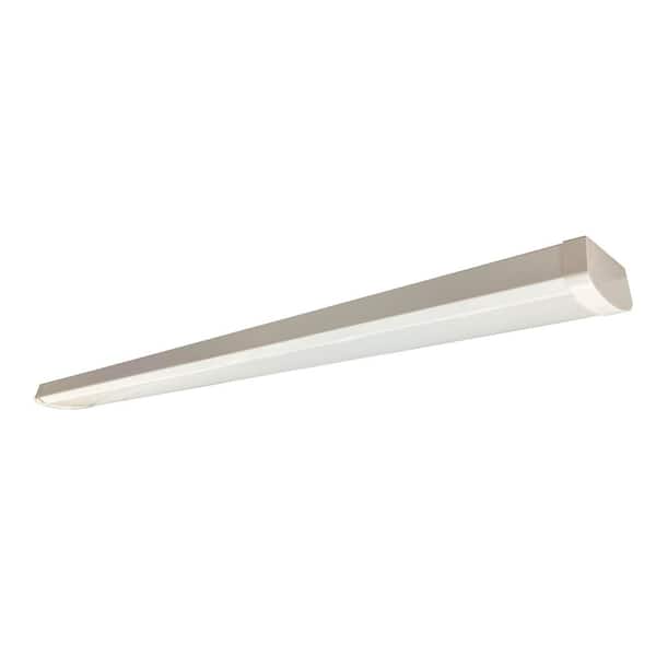 Commercial Electric 1-Pack 4 ft. Adjustable Lumen Integrated LED