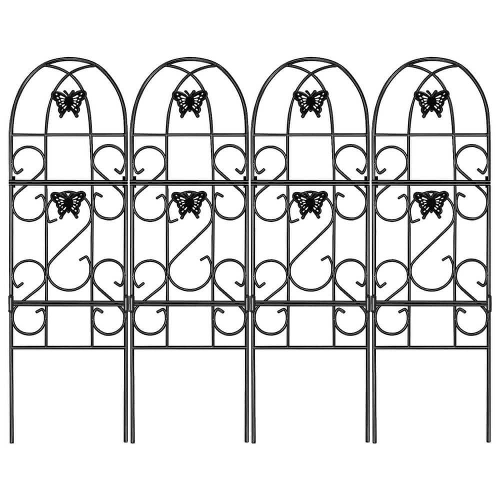 60 in. Decorative Metal Garden Trellis (4-Pack) price history on PriceWatchPro