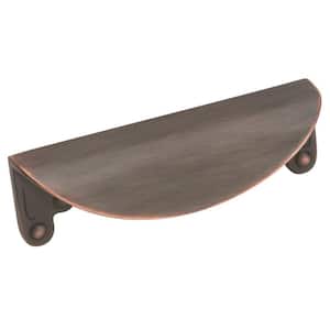 Inspirations 3 in (76 mm) Oil-Rubbed Bronze Cabinet Cup Pull