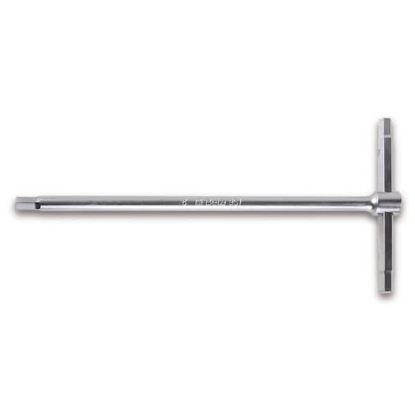 951 mm - 10 mm T-Handle Hex Key Wrench Metric with Adjustable Handle and 3 Tips