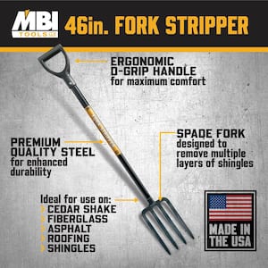 46 in. Steel Roof Fork - Made In USA
