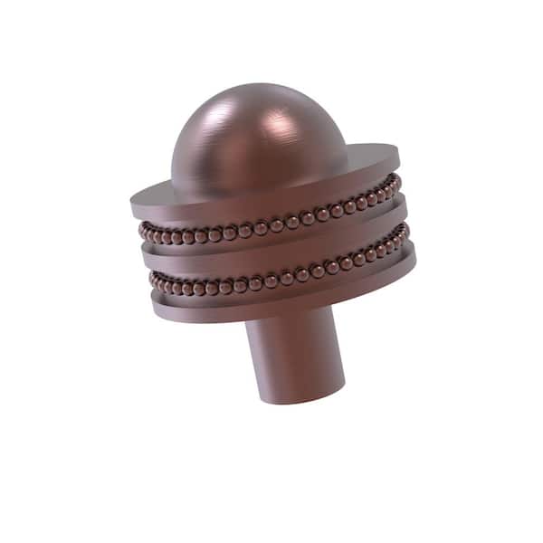 1-1/2 in. Cabinet Knob in Antique Copper