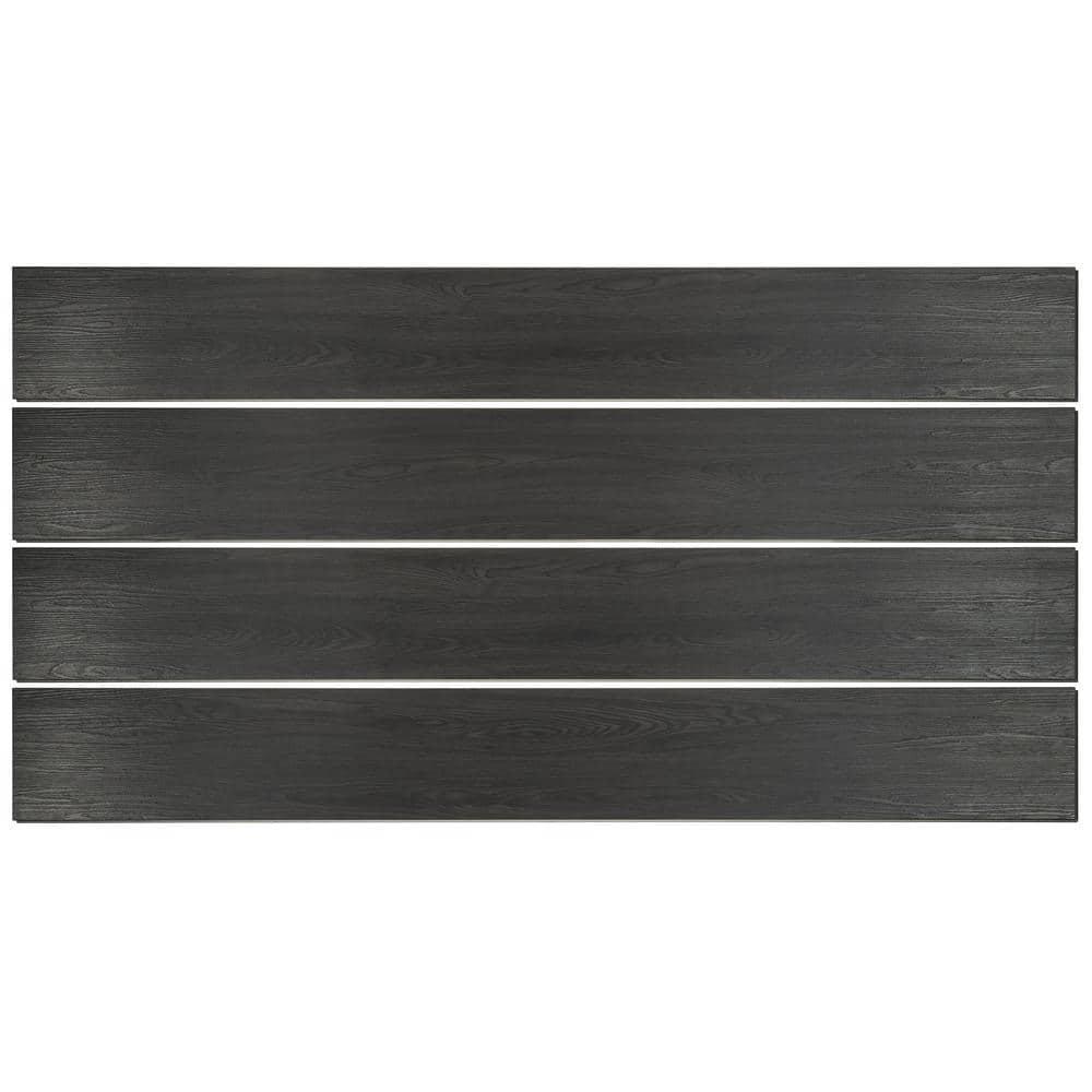 Hansen XL Dark Oak 9" x 72" Waterproof Luxury Vinyl Plank Flooring