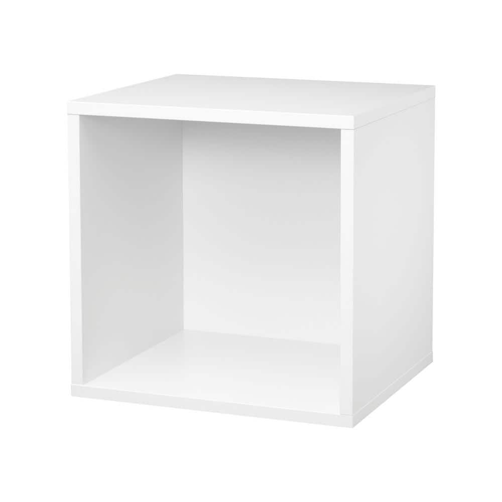 UPC 816658011219 product image for CLIC 14.8 in. x 14.8 in. x 12.8 in. White MDF Floating Decorative Wall Shelf wit | upcitemdb.com