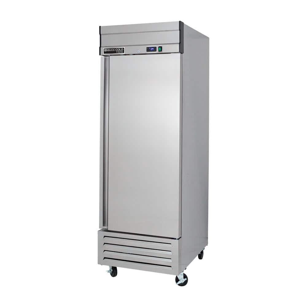 Maxx Cold Stainless Steel Commercial Reach-In Refrigerator