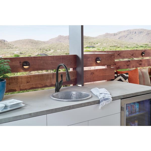 Low Voltage Centennial Brass Deck Rail Light (1-Pack)