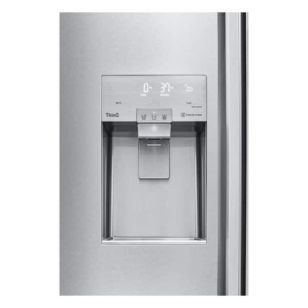L　G×2 N×2 LG SRSXB2622S 42 Inch Built In Side By Side Refrigerator
