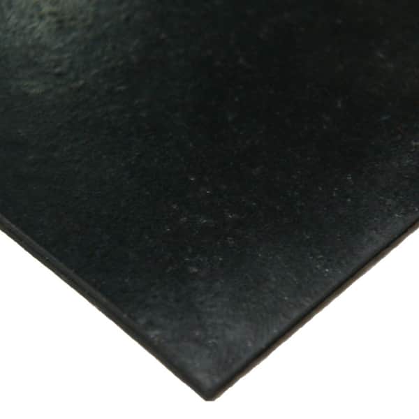 Rubber-Cal 0.062 in. T x 4 in. W x 36 in. L Neoprene Sheet 80A Durometer Smooth Finish No Backing in Black