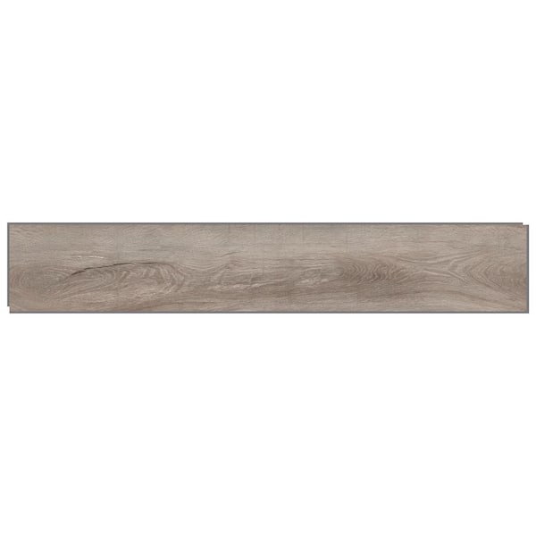 Nouveax Toffee Brown 12-mil x 7-3/32-in W x 60-in L Interlocking Luxury Vinyl  Plank Flooring (18.01-sq ft/ Carton) in the Vinyl Plank department at