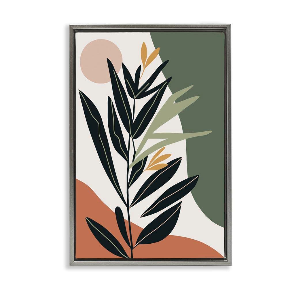 Stupell Industries Earthy Tropical Foliage by LSR Design Studio