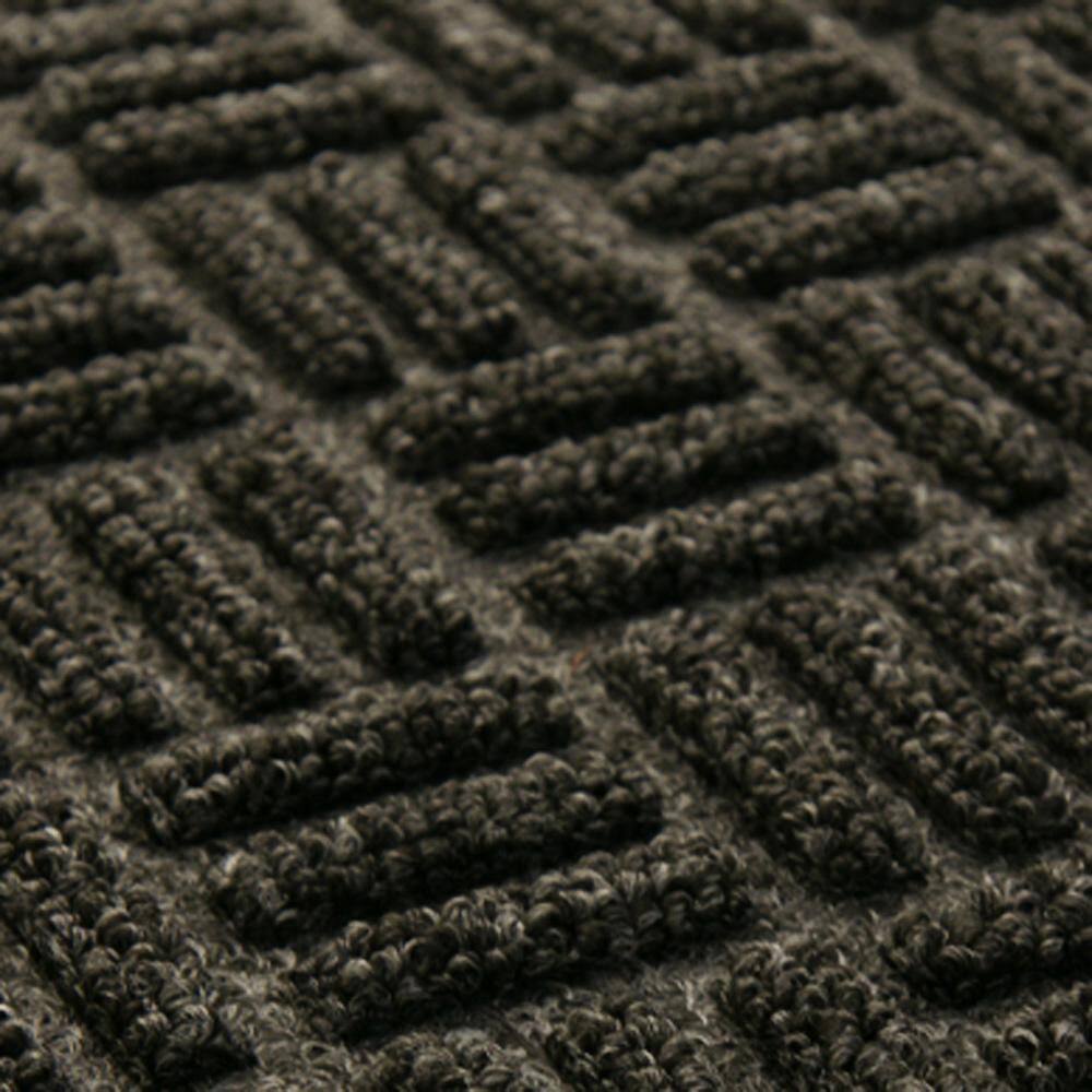 Charcoal Rubber Backed Carpet Outdoor Entrance Mat