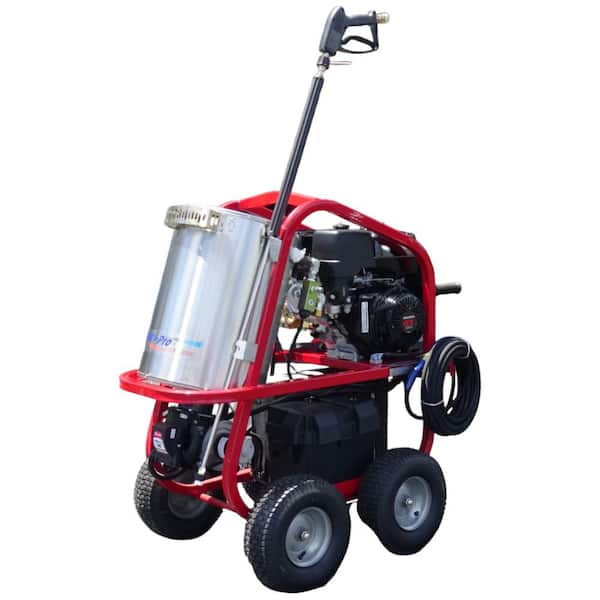 Pressure-Pro Dirt Laser 4000 PSI 3.5 GPM Hot Water Gas Pressure Washer with Honda GX390 Engine