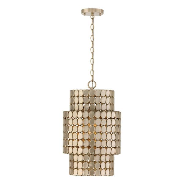 Capital Lighting Fixture Company Leo 60-Watt 6-Light Matte Brass