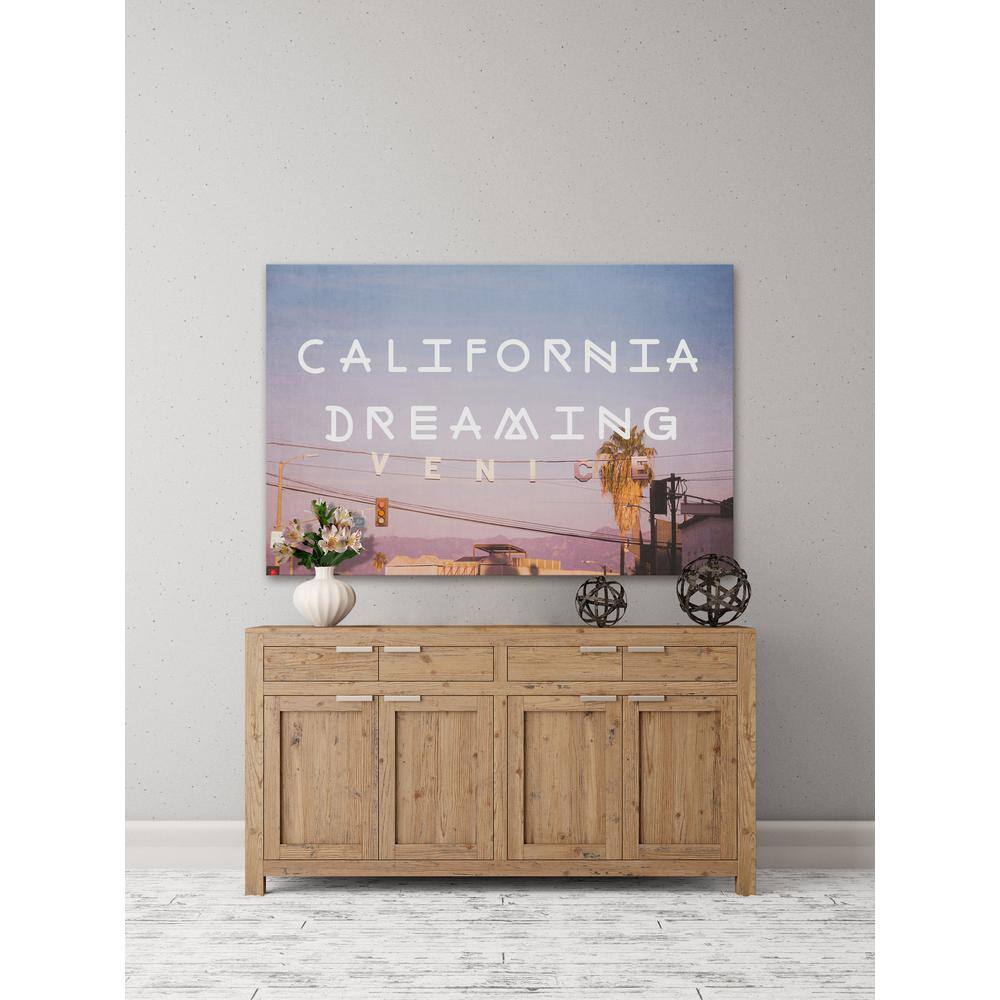 20 in. H x 30 in. W Dreaming in Venice by Marmont Hill Printed Canvas 