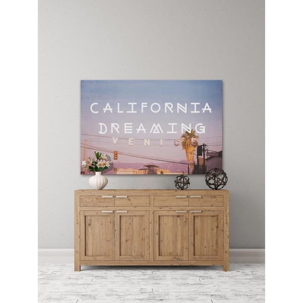 Unbranded 20 in. H x 30 in. W "Dreaming in Venice" by Marmont Hill Printed Canvas Wall Art