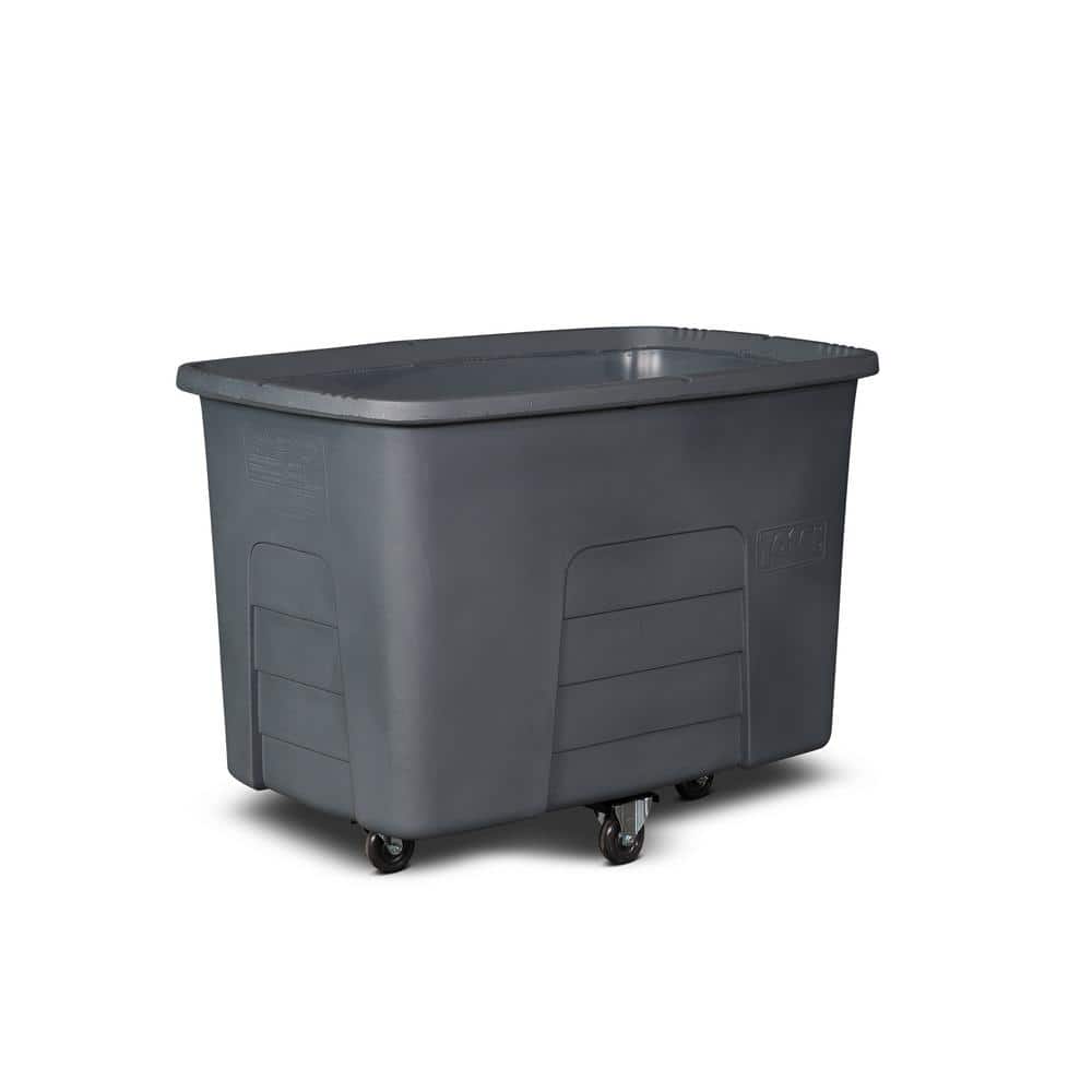 20 Cubic Foot 600 lbs. Capacity Heavy Duty Manual Cube Truck - Gray