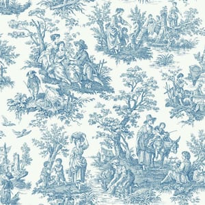 Waverly Country Life Toile Peel and Stick Wallpaper (Covers 28.18 sq. ft.)