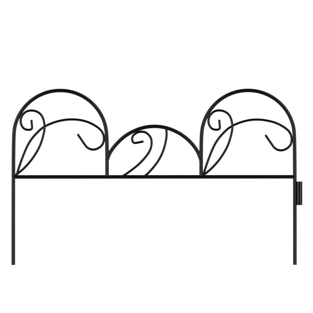 11 in. Metal Decorative Mimosa Garden Fencing (Set of 5) price history on PriceWatchPro