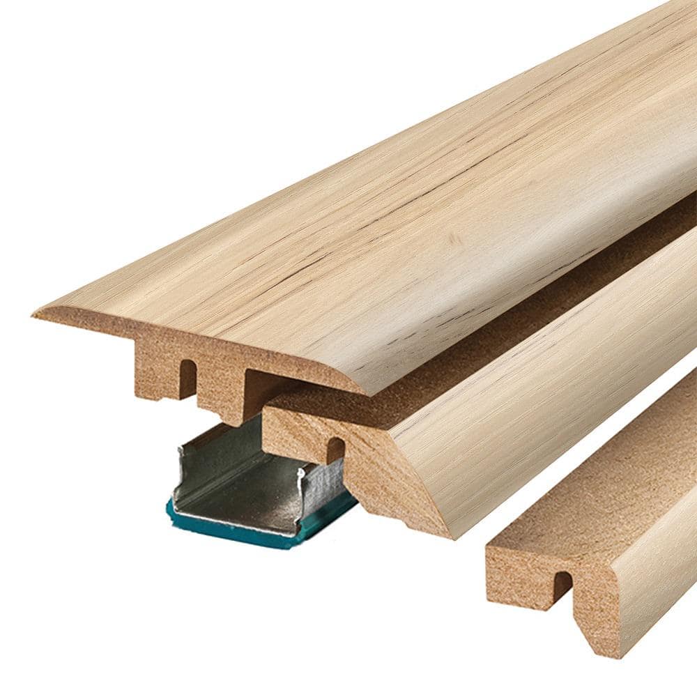 Acadia 0.75 in. T x 2.37 in. W x 78.7 in. L Textured Wood Look Laminate Moulding/Trim 4 in 1 Molding price history on PriceWatchPro