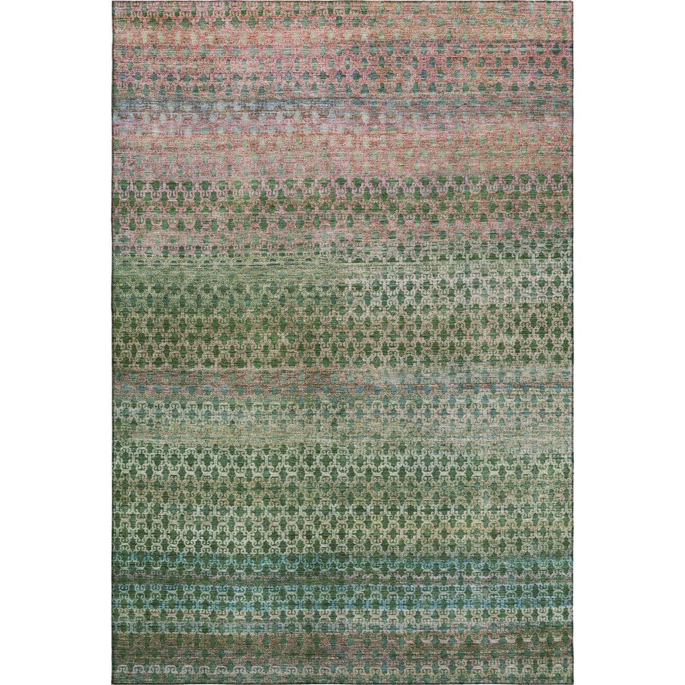 Mayfield Premium Machine Washable Abstract AMF2158 Aloe 10 ft. x 14 ft. Area Rug price history on PriceWatchPro