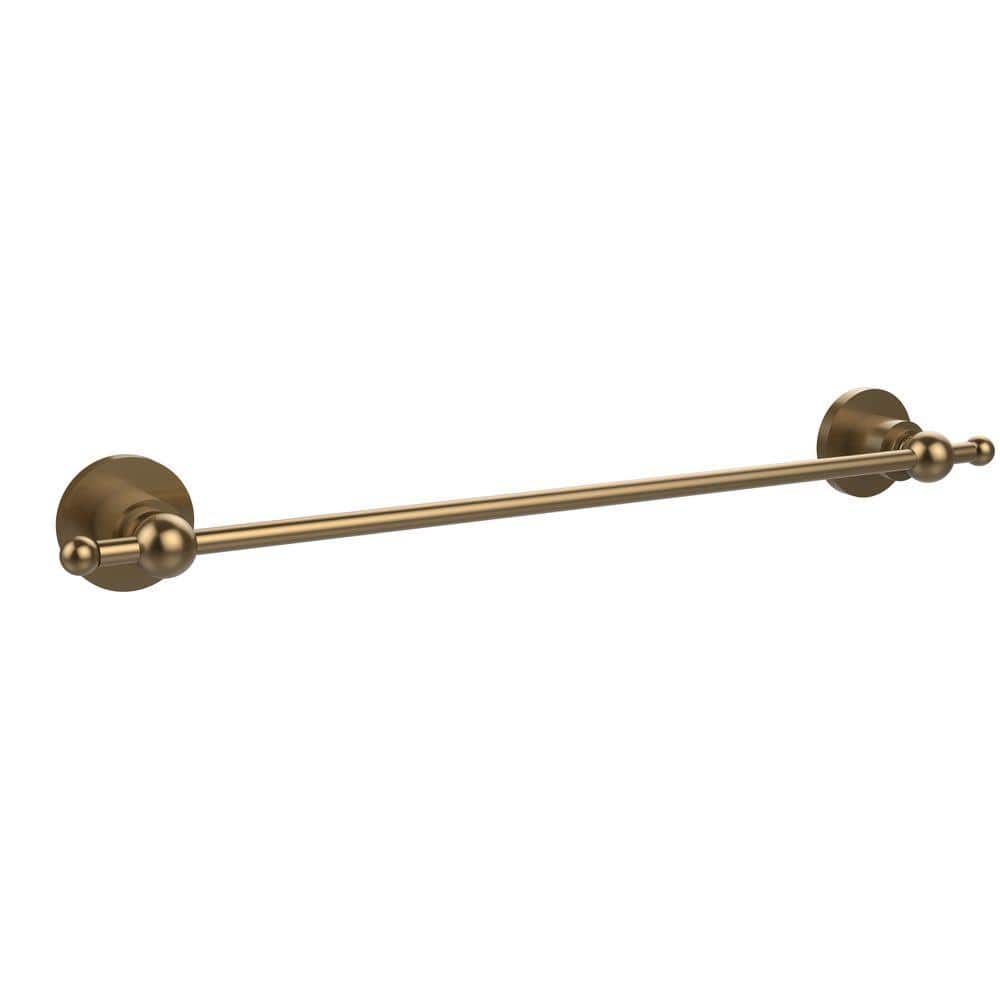 Allied Brass QN-41/30 Que Collection 30 Inch Towel Bar, Brushed Bronze 