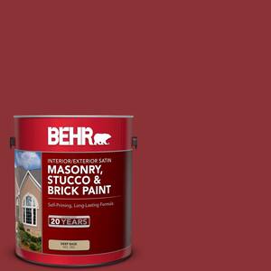 1 gal. #PPU2-03 Allure Satin Interior/Exterior Masonry, Stucco and Brick Paint